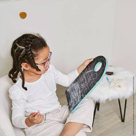 Janod Przenośna Dwustronna Tablica z Akcesoriami 3+