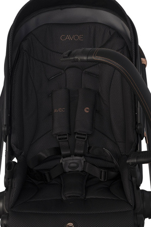 Cavoe Avec 2024 Wózek Głęboko-Spacerowy Bliźniaczy 2w1 Meteorite