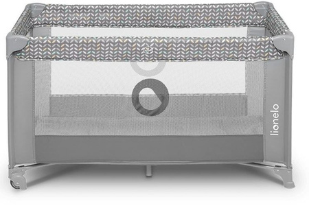Lionelo Stefi Łóżeczko Turystyczne Concrete Multicolor