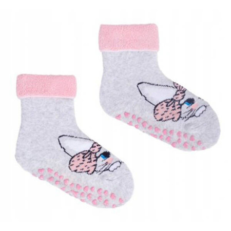 Yoclub! Skarpetki Dziewczęce Antypoślizgowe Frotte 23-26