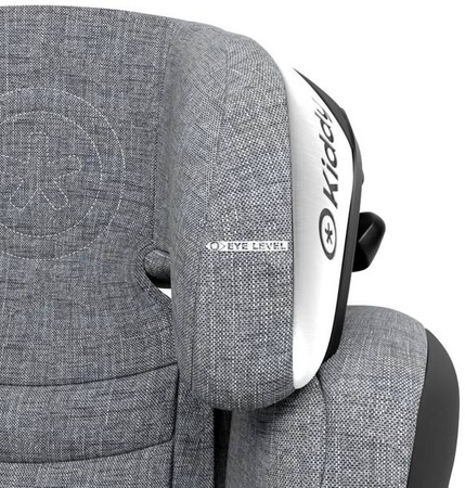 Kiddy Cruiserfix 3 Fotelik Samochodowy 15-36kg Grey Melange - Icy Grey