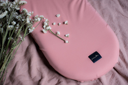 Puuki Prześcieradło Do Gondoli Wózka 35x75cm Herbaciana Róża