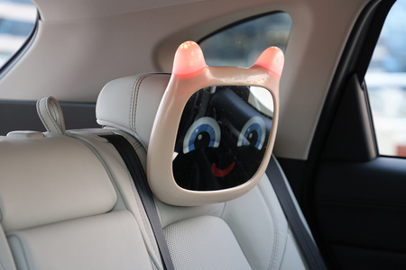 Benbat Lusterko Aktywne Do Samochodu Beżowe