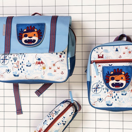 LILLIPUTIENS Kosmetyczka - piórnik pirat Lew Jack