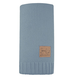 Kocyk bambusowo-bawełniany Paris - Jeans 80x100cm