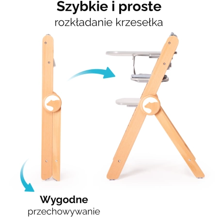 Kidnort Drömmer Krzesełko do Karmienia Zielone