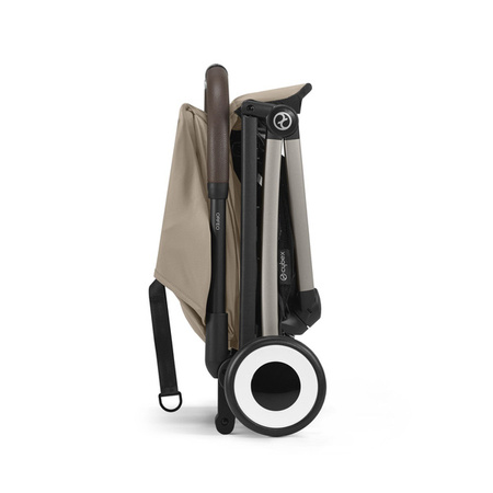 Cybex Orfeo Wózek Spacerowy Rama Taupe Almond Beige + Snogga 2