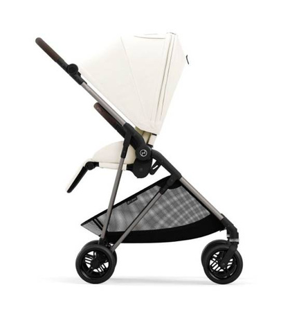 Cybex Melio New Wózek Spacerowy Rama Taupe Cotton White