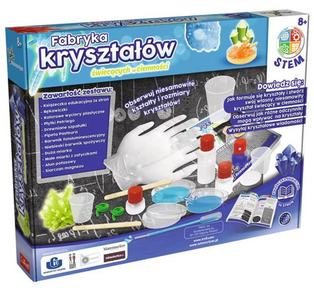 Trefl Fabryka Kryształów Świecących w Ciemności 61103