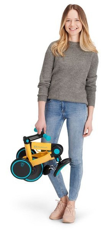 Kinderkraft 4TRIKE Rowerek Trójkołowy Primrose Yellow