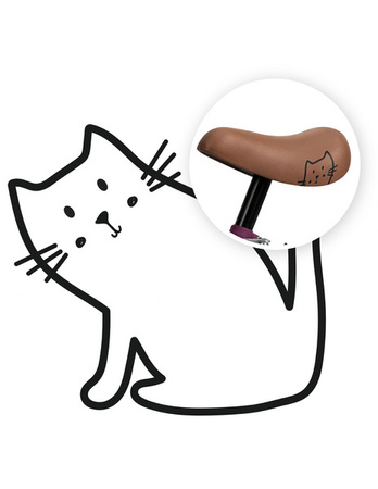 MoMi Breki Rowerek Biegowy z Hamulcem Fioletowy