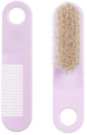 Canpol Babies Szczotka + Grzebień Dla Dzieci 2/424 Pink
