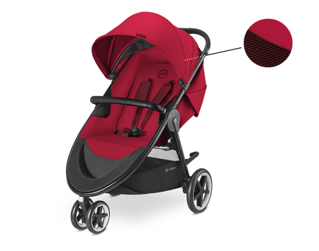 Cybex Agis M-air 3 Wózek Spacerowy Rebel Red