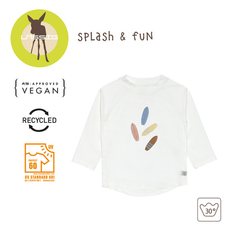 Lassig Koszulka z filtrem UV60 z długim rękawem Splash & Fun Deski surfingowe salt, rozm. 74/80