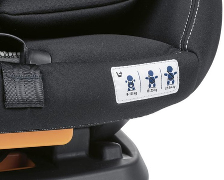Chicco Akita Fix Fotelik Samochodowy 9-36 kg Black