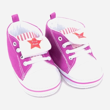 Yoclub! Buciki Ciemno Różowe Dziewczęce Rozmiar 9-15 m