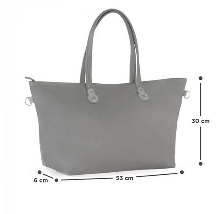 Kinderkraft Treasurebag Torba Dla Mamy z Przewijakiem Nature Vibes Dark Grey