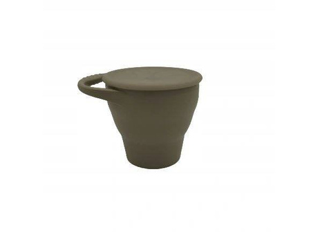 Baby in World Kubek Silikonowy Niewysypek Składany Sage