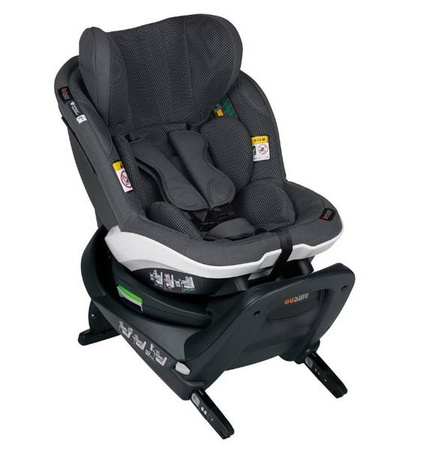 BeSafe Izi Turn M i-Size Fotelik Samochodowy Obrotowy 0-18 kg Antracyt Mesh