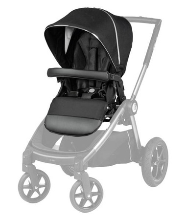 PegPerego Siedzisko do Wózka Black Shine