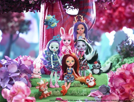 Barbie ENCH lalka + zwierzątko DVH87/8