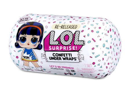 L.O.L lol LOL Laleczka Surprise Confetti Under Wraps PDQ 571469