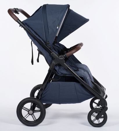Mast M.Twin x Wózek Spacerowy Bliźniaczy Koła HP Blueberry