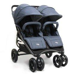 Valco Snap Duo Tailor Made Wózek Spacerowy Bliźniaczy Denim 03