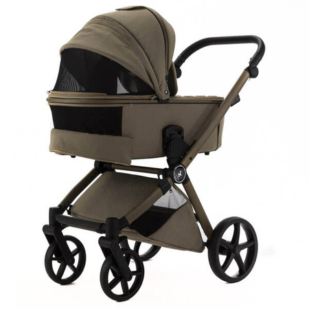 Adamex Alfa Natura Wózek Głęboko-Spacerowy Taupe