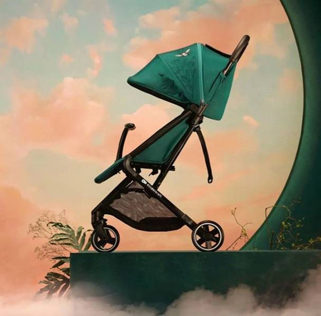 Kinderkraft Nubi Wózek Spacerowy Nature Vibes Green