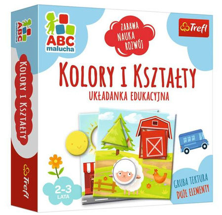 Trefl Kolory i Kształty/ABC Malucha Gra Edukacyjna
