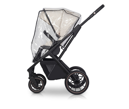 Cavoe Axo Shine Wózek Głęboko-Spacerowy 2w1 + Torba + Adaptery Champagne