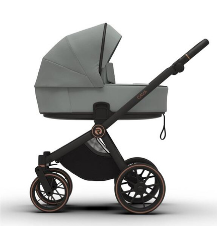 Riko Cava Wózek Głęboko-Spacerowy 12 Sage