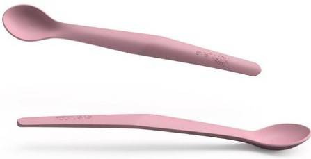 Everyday Baby Silikonowe Łyżeczki 2 szt Różowe