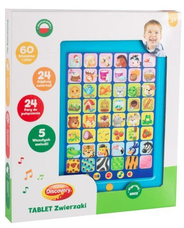 Dumel Tablet Zwierzaki DD0250