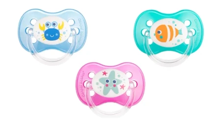 Canpol babies smoczek uspokajający kauczuk 6-18m Mix 1 szt