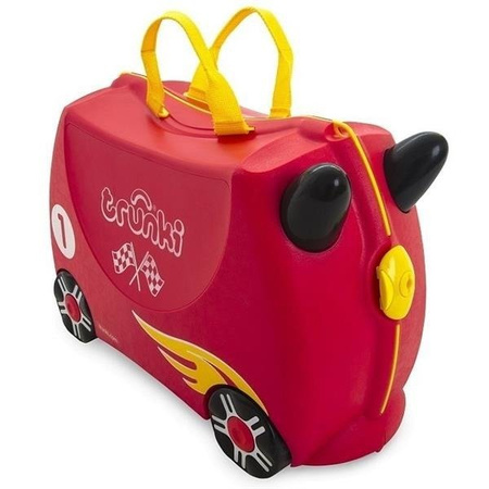 Trunki Jeżdżąca Walizeczka / Jeździk Samochód wyścigowy Rocco