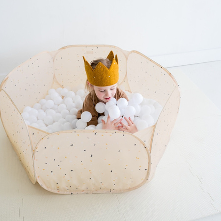 3 Sprouts Basen Piłeczkowy Terrazzo Beige