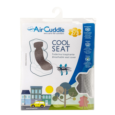 AirCuddle Cool Seat Oddychająca Wkładka Antypotowa Do Fotelików 15-36 kg Nut