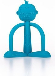 GiliGums Gryzak Silikonowy Małpka  Niebieski