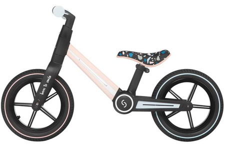 Skiddou Ronny Składany Rowerek Biegowy Keep Pink