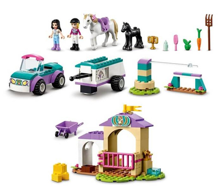 Lego Friends Szkółka Jeździecka i Przyczepa dla Konia 41441