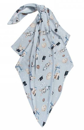 Bonjour Cherie Bambusowy Otulacz Mały Królik Astronom Rozmiar 70x70cm