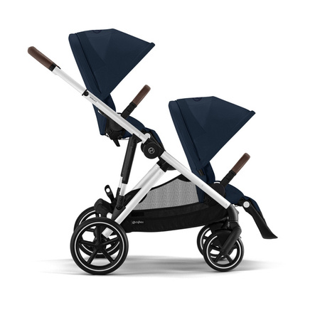 Cybex Gazelle S Wózek Spacerowy Rama Srebrna Ocean Blue