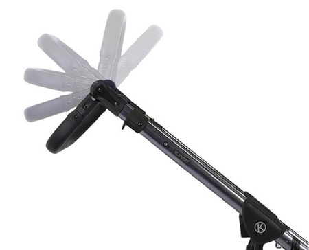 Kunert Tiaro Premium Wózek Głęboko-Spacerowy 2w1 Brąz + Krem Grafitowa Rama Koła Żelowe