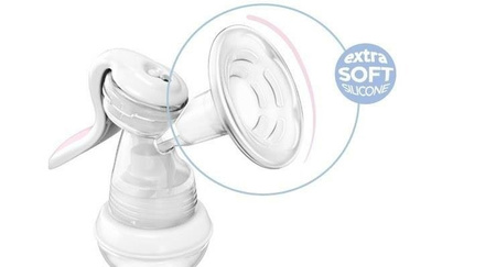 Chicco Natural Feeling Laktator Manualny + Wkładki Laktacyjne 60 szt.