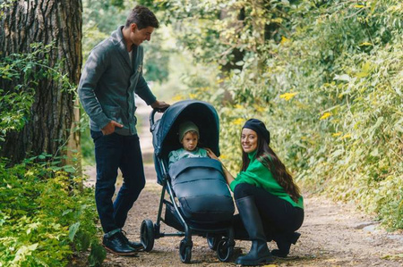 Espiro Wave Wózek Spacerowy 107 Silver Grey