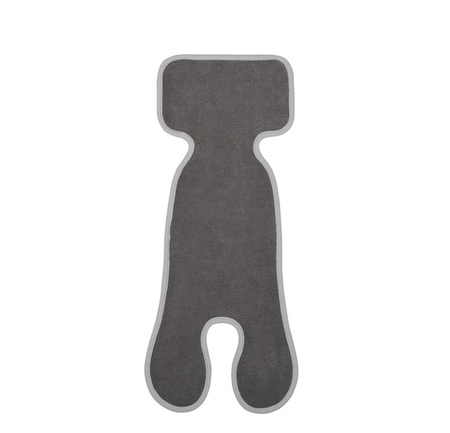 AirCuddle Cool Seat Oddychająca Wkładka Antypotowa Wózków Spacerowych Smoke