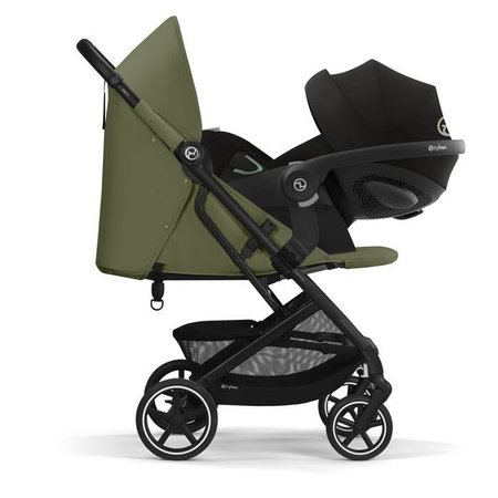 Cybex Beezy Wózek Spacerowy Rama Czarna Moss Green 2025