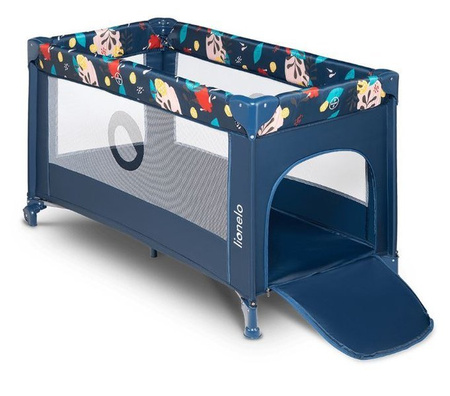 Lionelo Stefi Łóżeczko Turystyczne Blue Navy